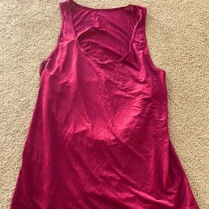 Lululemon Burgundy Tank Size Medium